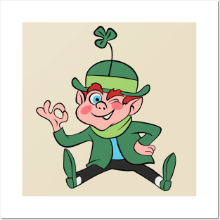 Lucky the Leprechaun Posters and Art